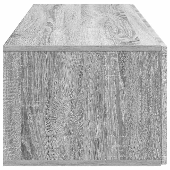 Oglindă TV montată pe perete Sonoma gri 98 x 41 x 30 cm - WALTI WALTI