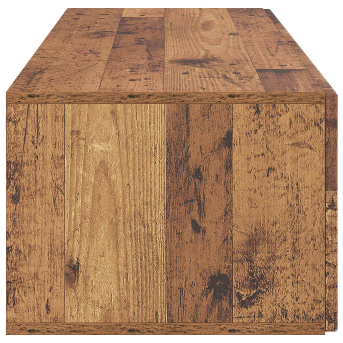 Oglindă TV montată pe perete Lemn vechi 98 x 41 x 30 cm - WALTI WALTI