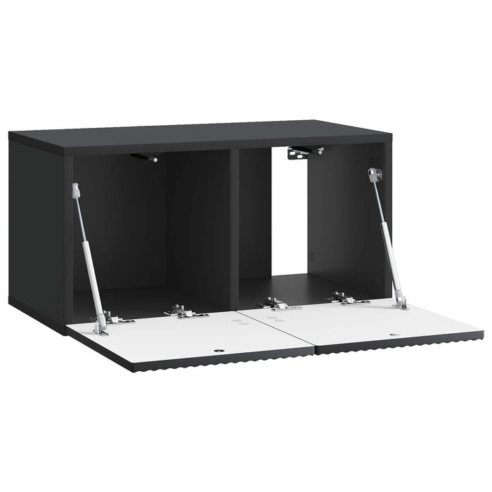Oglindă TV montată pe perete Pe perete Negru 59,5 x 31 x 30 cm - WALTI WALTI