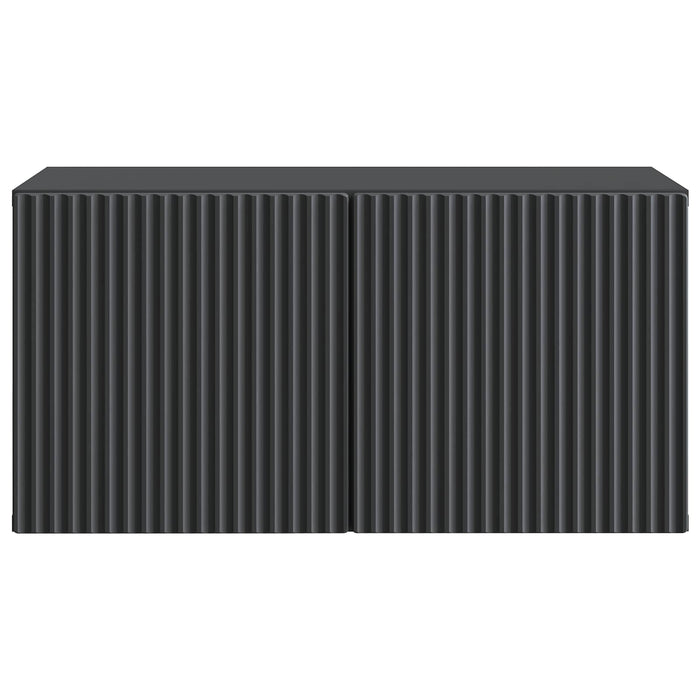 Oglindă TV montată pe perete Pe perete Negru 59,5 x 31 x 30 cm - WALTI WALTI