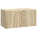 Oglindă TV montată pe perete Stejar Sonoma 59,5 x 31 x 30 cm - WALTI WALTI