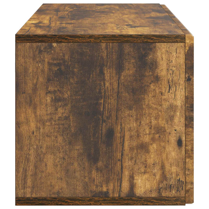 Oglindă TV montată pe perete Stejar fumuriu 59,5 x 31 x 30 cm - WALTI WALTI