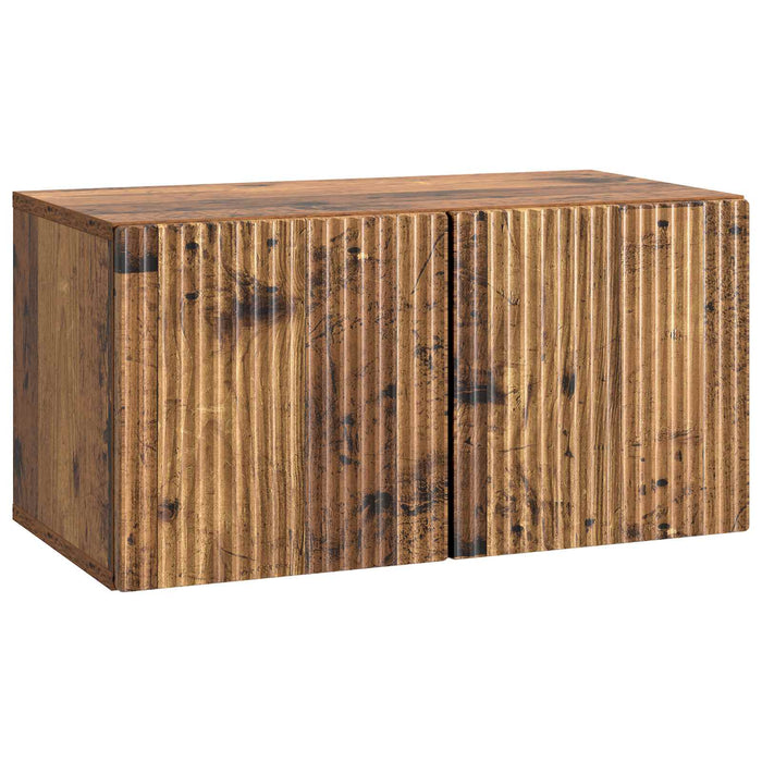 Oglindă TV montată pe perete Lemn vechi 59,5 x 31 x 30 cm - WALTI WALTI