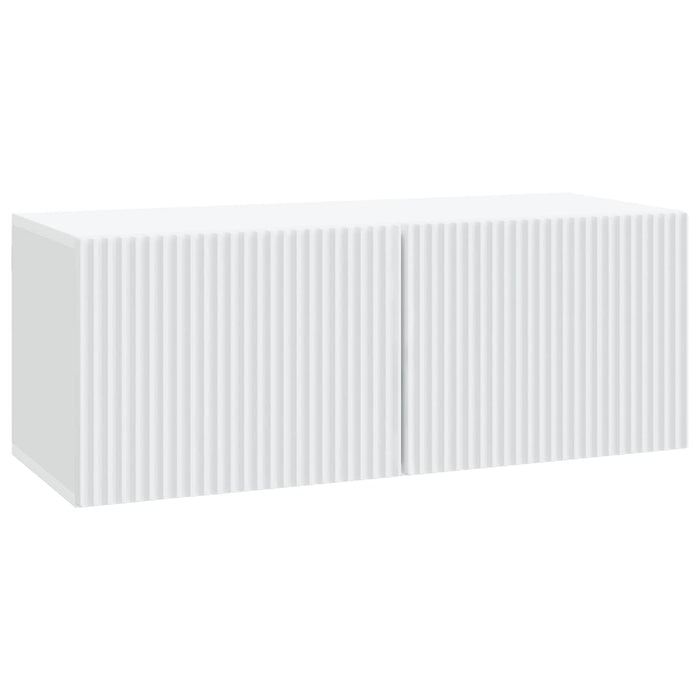 Oglindă TV montată pe perete Pe perete Alb 78,5 x 31 x 30 cm - WALTI WALTI