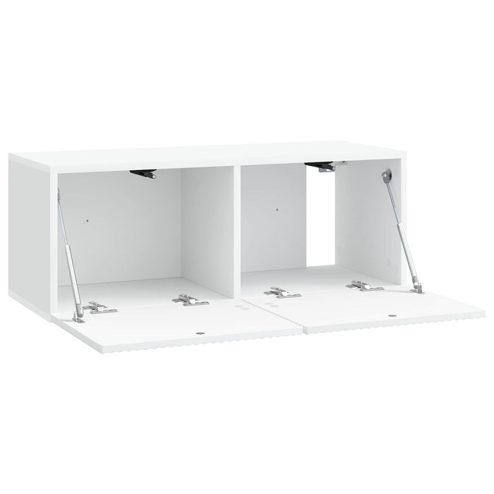 Oglindă TV montată pe perete Pe perete Alb 78,5 x 31 x 30 cm - WALTI WALTI
