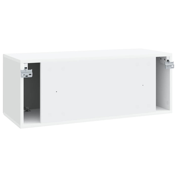 Oglindă TV montată pe perete Pe perete Alb 78,5 x 31 x 30 cm - WALTI WALTI