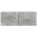 Oglindă TV montată pe perete Gri Beton 78,5 x 31 x 30 cm - WALTI WALTI