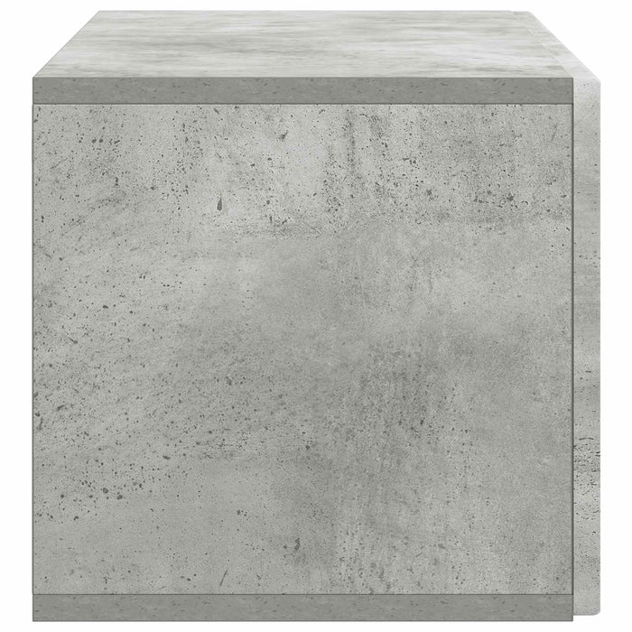 Oglindă TV montată pe perete Gri Beton 78,5 x 31 x 30 cm - WALTI WALTI