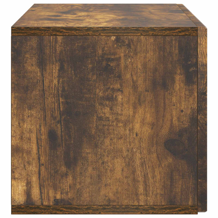 Oglindă TV montată pe perete Stejar fumuriu 78,5 x 31 x 30 cm - WALTI WALTI