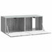 Oglindă TV montată pe perete Sonoma gri 78,5 x 31 x 30 cm - WALTI WALTI