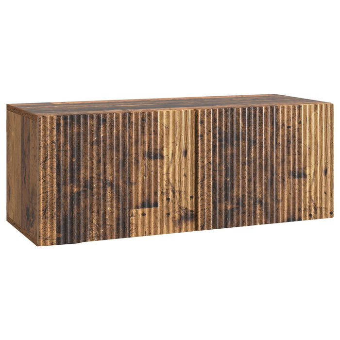 Oglindă TV montată pe perete Lemn vechi 78,5 x 31 x 30 cm - WALTI WALTI