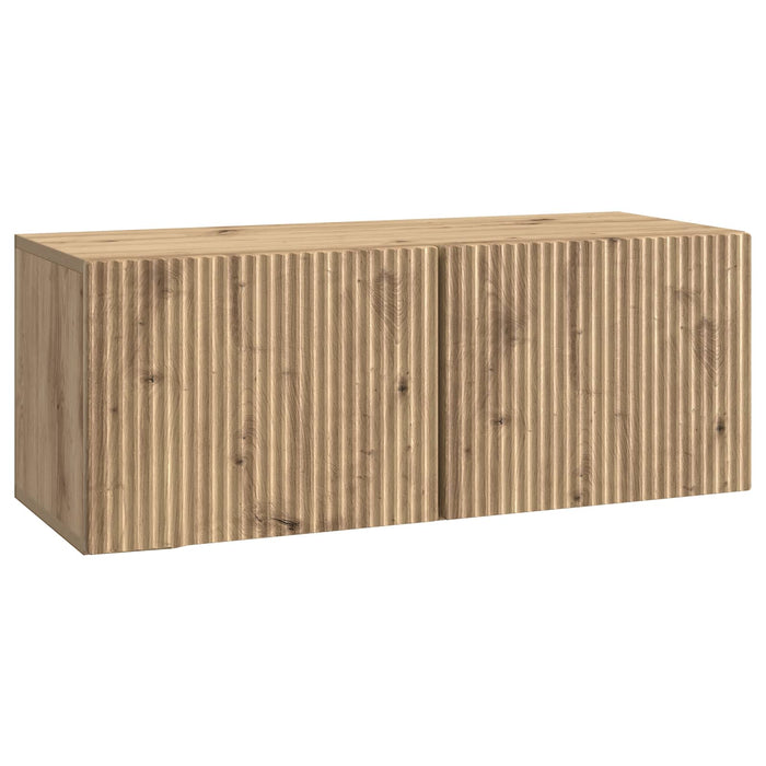 Oglindă TV montată pe perete Stejar Artizanal 78,5 x 31 x 30 cm - WALTI WALTI