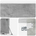 Oglindă TV montată pe perete Gri Beton 98 x 31 x 30 cm - WALTI WALTI