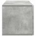 Oglindă TV montată pe perete Gri Beton 98 x 31 x 30 cm - WALTI WALTI