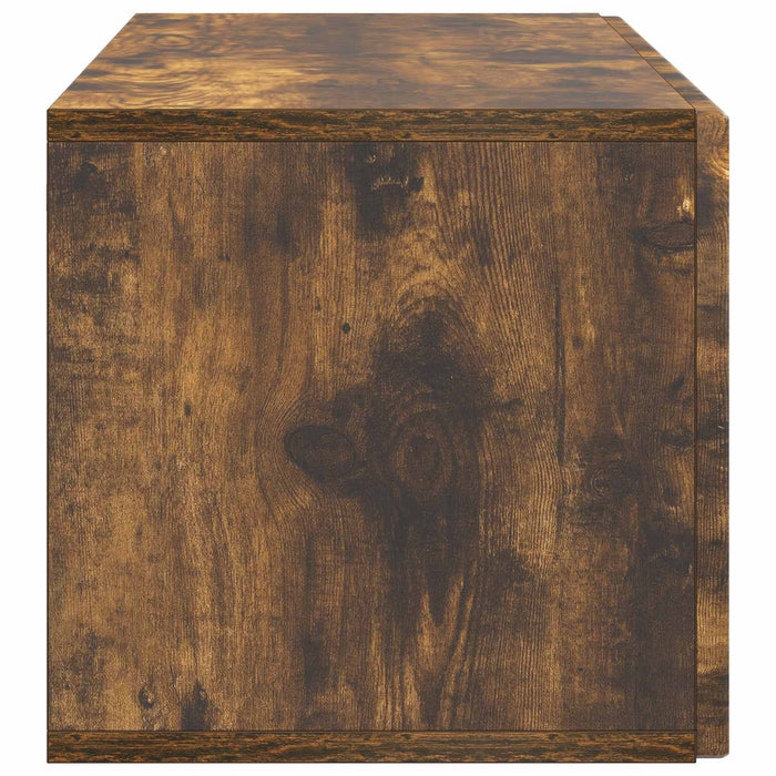 Oglindă TV montată pe perete Stejar fumuriu 98 x 31 x 30 cm - WALTI WALTI