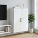 Dulap montat pe perete Alb 66 x 34,5 x 90 cm Lemn prelucrat - WALTI WALTI
