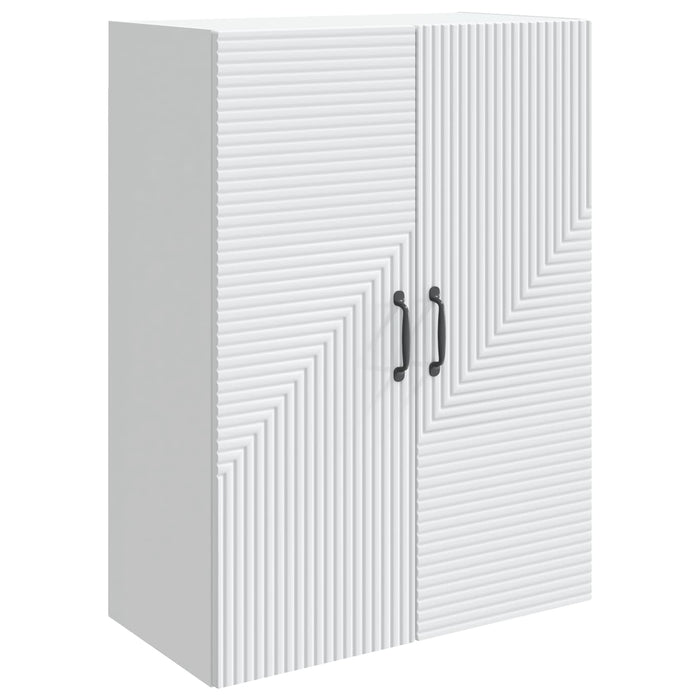 Dulap montat pe perete Alb 66 x 34,5 x 90 cm Lemn prelucrat - WALTI WALTI