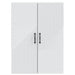 Dulap montat pe perete Alb 66 x 34,5 x 90 cm Lemn prelucrat - WALTI WALTI
