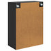 Dulap montat pe perete Negru 66 x 34,5 x 90 cm Lemn prelucrat - WALTI WALTI