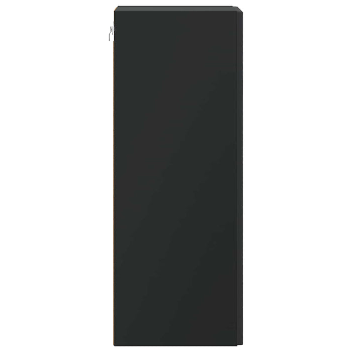 Dulap montat pe perete Negru 66 x 34,5 x 90 cm Lemn prelucrat - WALTI WALTI
