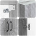Dulap montat pe perete Sonoma gri 66 x 34,5 x 90 cm - WALTI WALTI