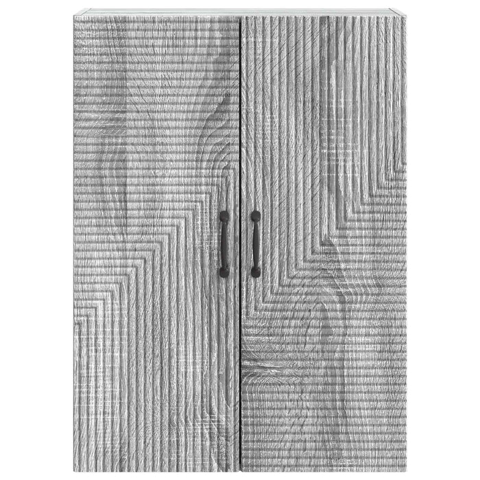 Dulap montat pe perete Sonoma gri 66 x 34,5 x 90 cm - WALTI WALTI