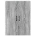 Dulap montat pe perete Sonoma gri 66 x 34,5 x 90 cm - WALTI WALTI