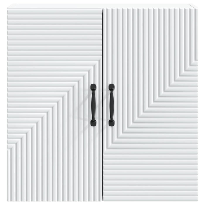 Dulap montat pe perete Alb 59 x 31 x 60 cm Lemn prelucrat - WALTI WALTI