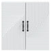 Dulap montat pe perete Alb 59 x 31 x 60 cm Lemn prelucrat - WALTI WALTI