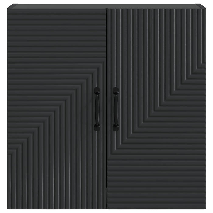 Dulap montat pe perete Negru 59 x 31 x 60 cm Lemn prelucrat - WALTI WALTI