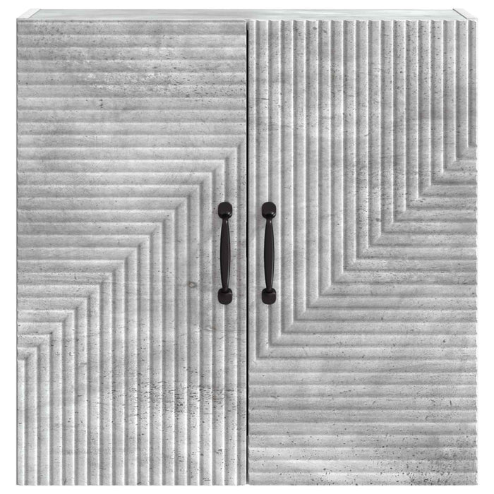 Dulap montat pe perete Gri Beton 59 x 31 x 60 cm Lemn prelucrat - WALTI WALTI