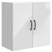 Dulap montat pe perete Alb foarte lucios 59 x 31 x 60 cm - WALTI WALTI