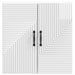 Dulap montat pe perete Alb foarte lucios 59 x 31 x 60 cm - WALTI WALTI