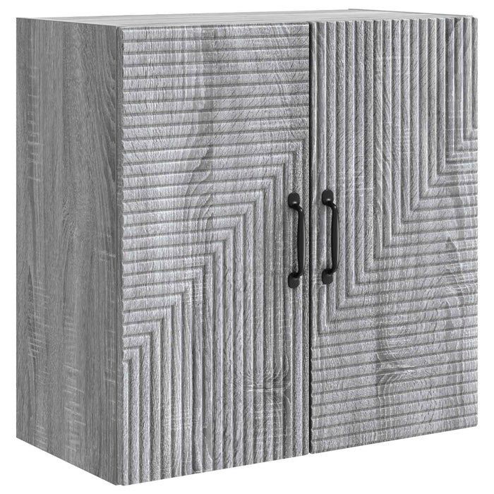 Dulap montat pe perete Sonoma gri 59 x 31 x 60 cm - WALTI WALTI