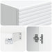 Dulap montat pe perete Alb 33 x 34,5 x 90 cm Lemn prelucrat - WALTI WALTI