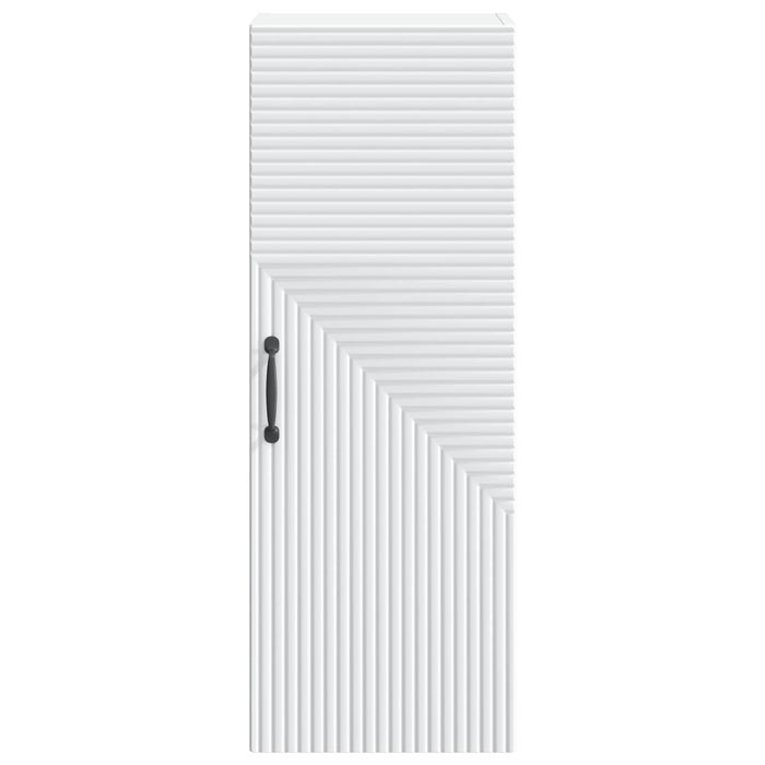 Dulap montat pe perete Alb 33 x 34,5 x 90 cm Lemn prelucrat - WALTI WALTI