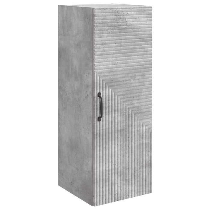 Dulap montat pe perete Gri Beton 33 x 34,5 x 90 cm WALTI