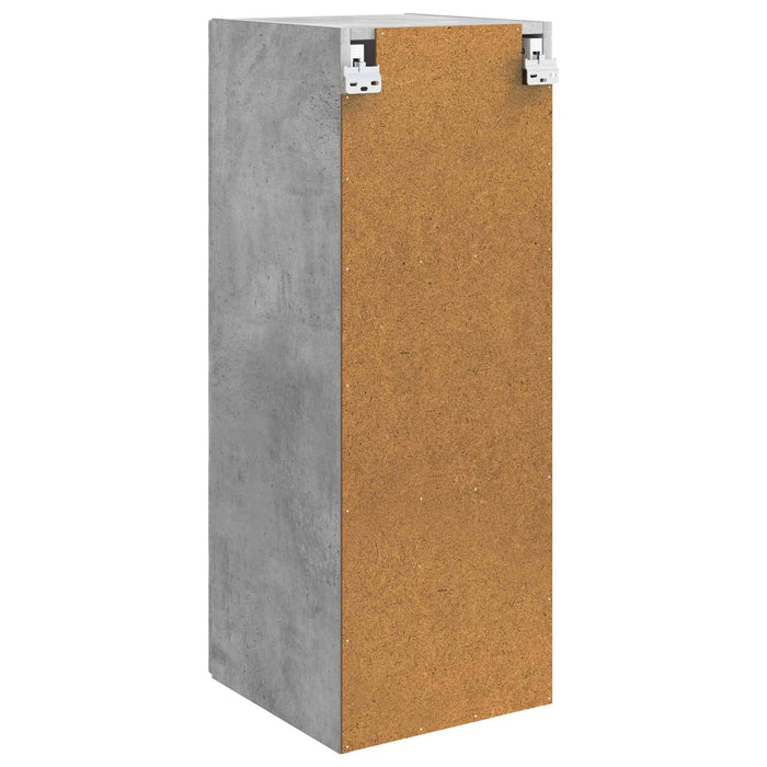Dulap montat pe perete Gri Beton 33 x 34,5 x 90 cm WALTI