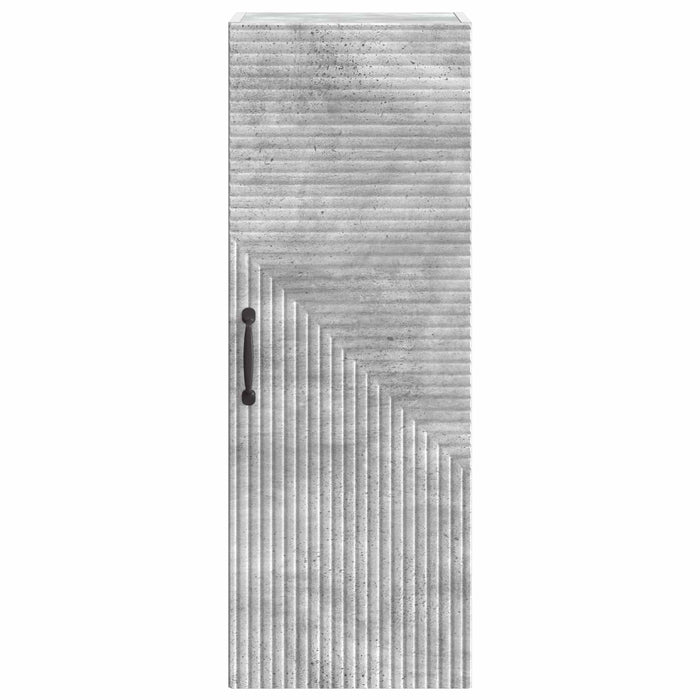Dulap montat pe perete Gri Beton 33 x 34,5 x 90 cm WALTI