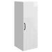Dulap montat pe perete Alb foarte lucios 33 x 34,5 x 90 cm - WALTI WALTI