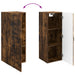 Dulap montat pe perete Stejar fumuriu 33 x 34,5 x 90 cm - WALTI WALTI