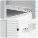Dulap de noapte suspendat Alb 34,5 x 33 x 20 cm Lemn prelucrat - WALTI WALTI