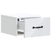 Dulap de noapte suspendat Alb 34,5 x 33 x 20 cm Lemn prelucrat - WALTI WALTI