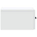 Dulap de noapte suspendat Alb 34,5 x 33 x 20 cm Lemn prelucrat - WALTI WALTI