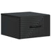 Dulap de noapte suspendat cu sertar Negru 34,5 x 33 x 20 cm - WALTI WALTI