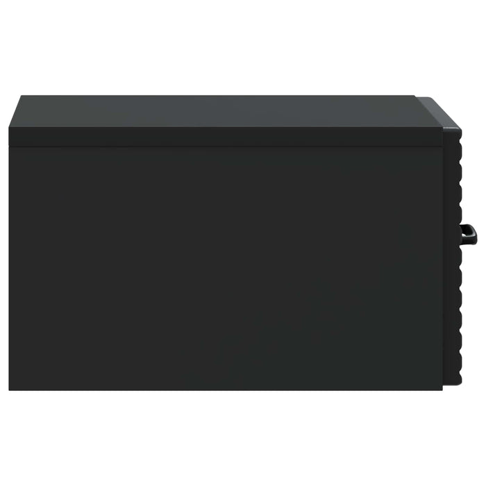 Dulap de noapte suspendat 2 pcs Negru 34,5 x 33 x 20 cm - WALTI WALTI