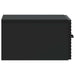 Dulap de noapte suspendat 2 pcs Negru 34,5 x 33 x 20 cm - WALTI WALTI