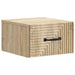 Dulap de noapte suspendat Stejar Sonoma 34,5 x 33 x 20 cm - WALTI WALTI