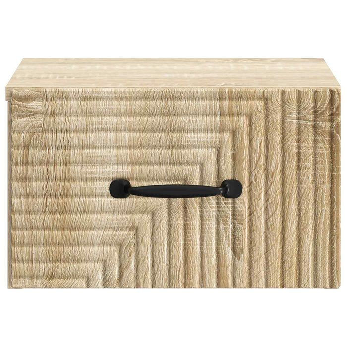 Dulap de noapte suspendat Stejar Sonoma 34,5 x 33 x 20 cm - WALTI WALTI