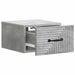 Dulap de noapte suspendat cu sertar Gri Beton 34,5 x 33 x 20 cm - WALTI WALTI